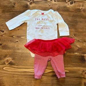 Carters holiday 2 piece set